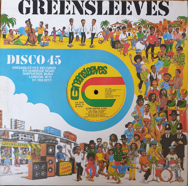 Eek-A-Mouse / Lee Van Cleef  ~ Christmas-A-Come / Gone Water Gone (Vinyl) - Djungel & Jazz
