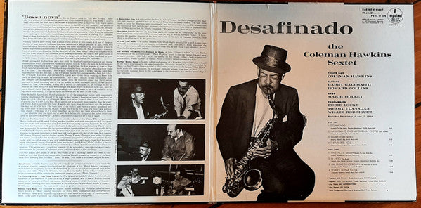 Coleman Hawkins ~ Desafinado: Bossa Nova & Jazz Samba (Vinyl) - Djungel & Jazz
