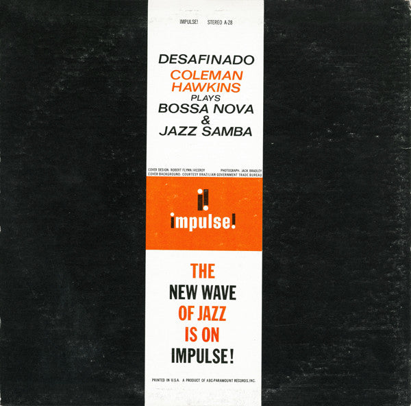 Coleman Hawkins ~ Desafinado: Bossa Nova & Jazz Samba (Vinyl) - Djungel & Jazz
