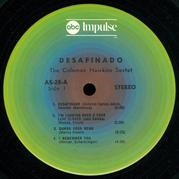 Coleman Hawkins ~ Desafinado: Bossa Nova & Jazz Samba (Vinyl) - Djungel & Jazz