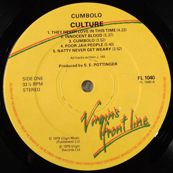 Culture : Cumbolo (LP, Album)
