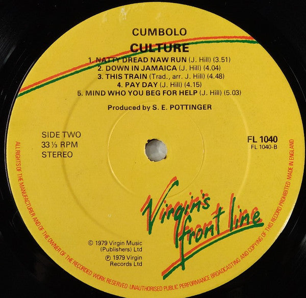 Culture : Cumbolo (LP, Album)