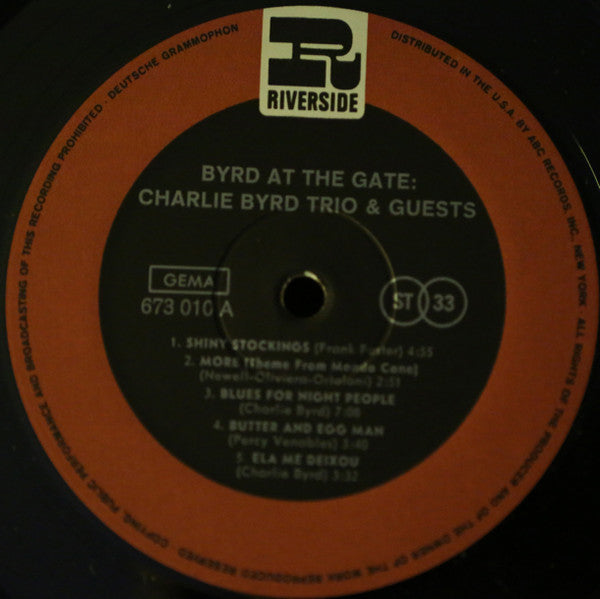 Charlie Byrd Trio + Guests ~ Byrd At The Gate (Vinyl) - Djungel & Jazz
