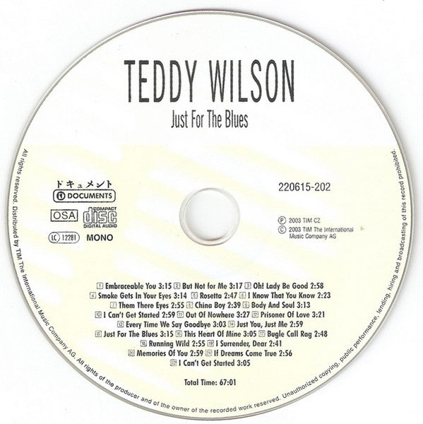 Teddy Wilson ~ Portrait (Vinyl) - Djungel & Jazz