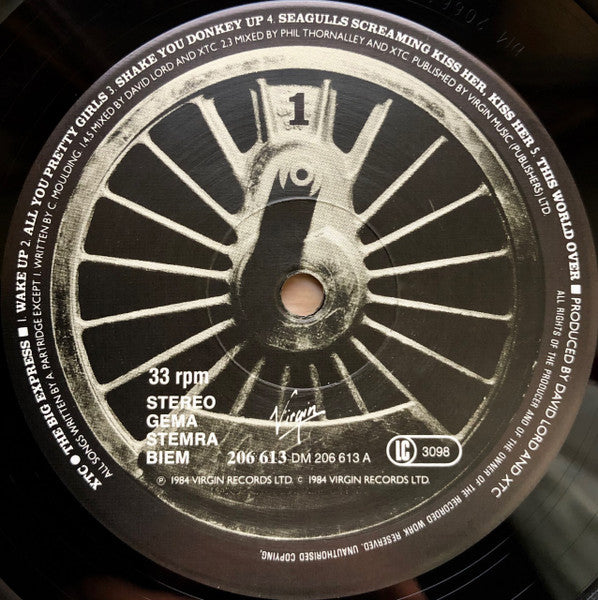 XTC ~ The Big Express (Vinyl) - Djungel & Jazz