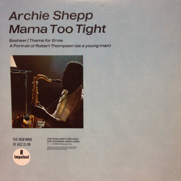 Archie Shepp ~ Mama Too Tight (Vinyl) - Djungel & Jazz