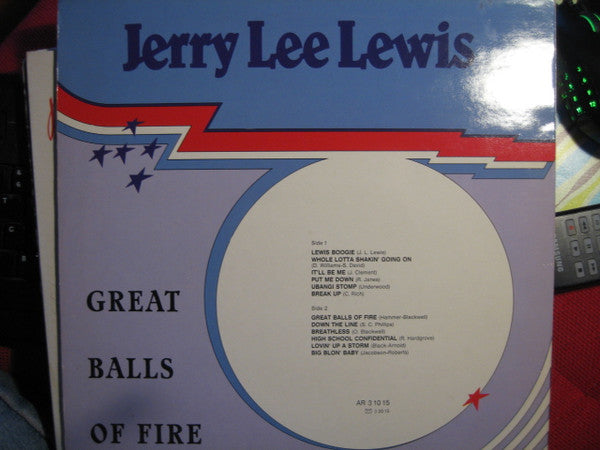 Jerry Lee Lewis : Great Balls Of Fire (LP, Comp)