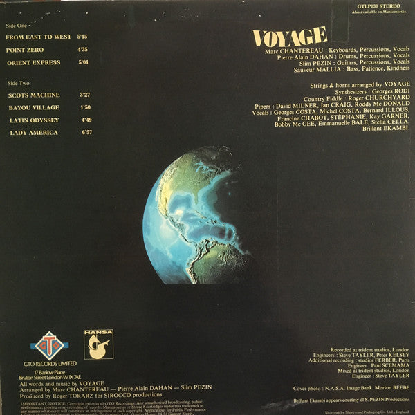 Voyage ~ Voyage (Vinyl) - Djungel & Jazz
