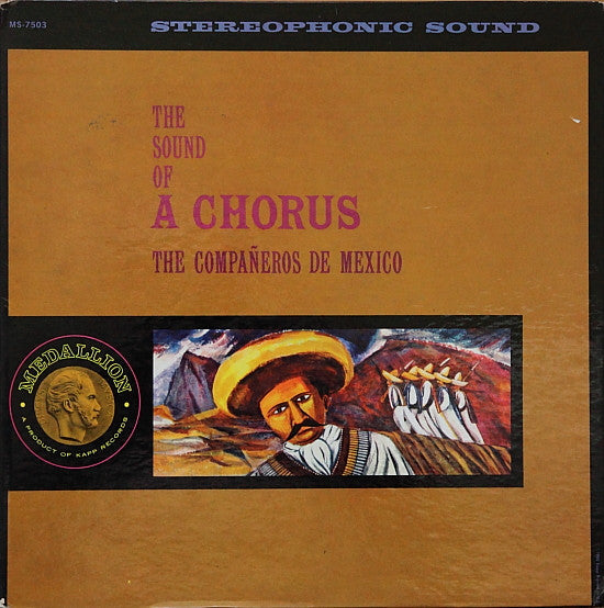 The Compañeros De Mexico Featuring Carlos Julio Ramirez ~ The Sound Of A Chorus (Vinyl) - Djungel & Jazz