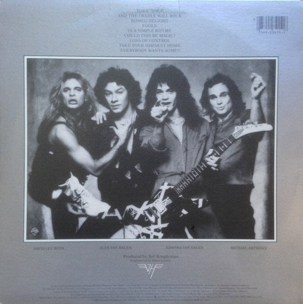 Van Halen ~ Women And Children First (Vinyl) - Djungel & Jazz