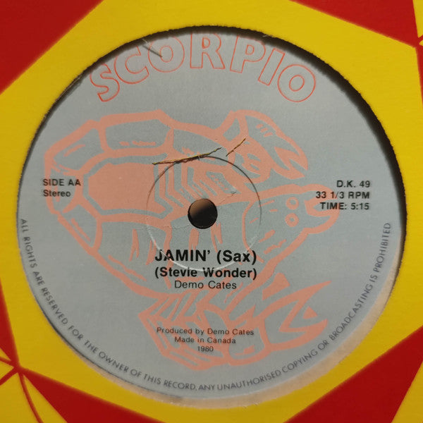 Demo Cates : Jamin' (12")