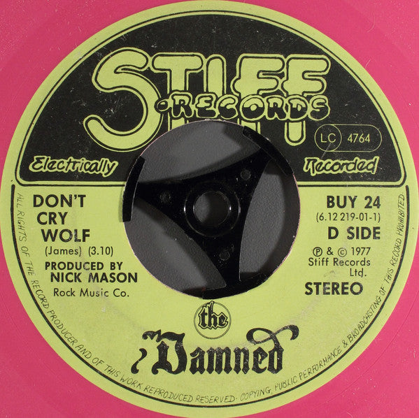 The Damned ~ Don't Cry Wolf / One Way Love (Vinyl) - Djungel & Jazz