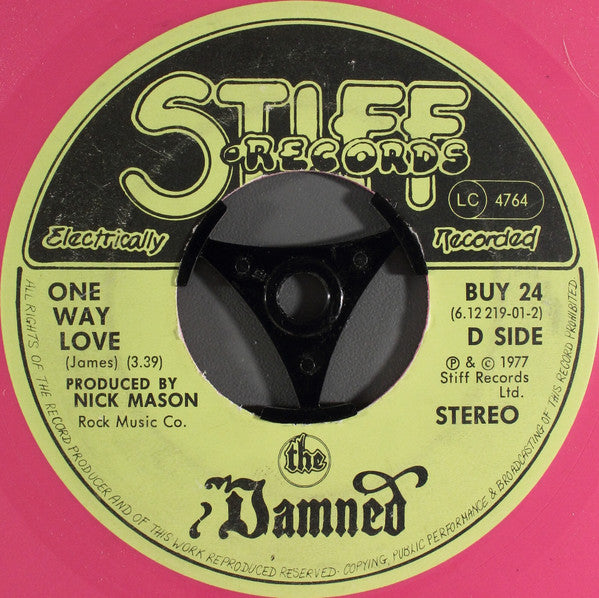 The Damned ~ Don't Cry Wolf / One Way Love (Vinyl) - Djungel & Jazz