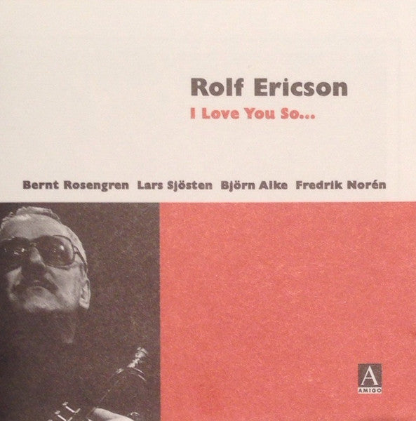 Rolf Ericson ~ I Love You So... (Vinyl) - Djungel & Jazz