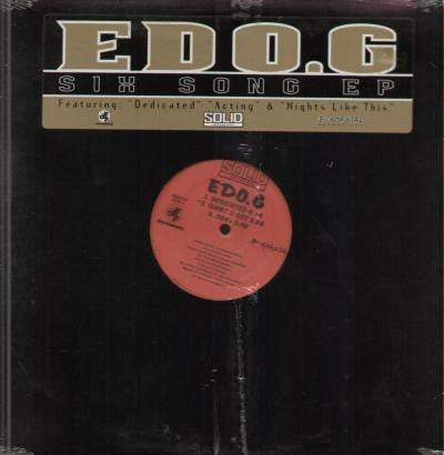 Ed O.G : Six Song EP (12", EP, Red)