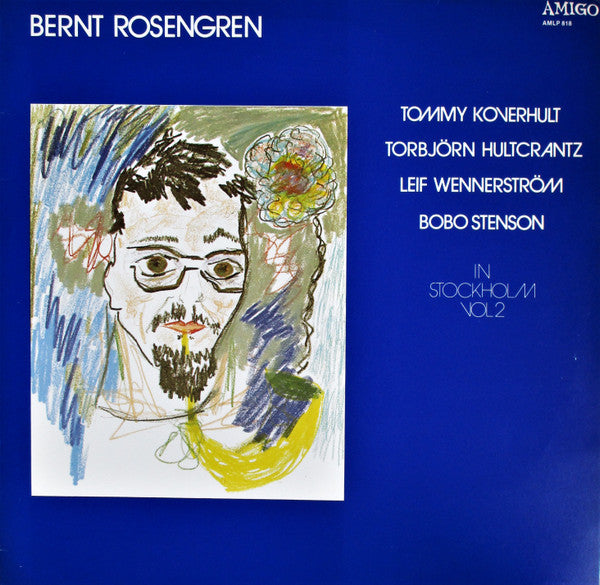 Bernt Rosengren Quartet With Bobo Stenson ~ In Stockholm Vol 2 (Vinyl) - Djungel & Jazz