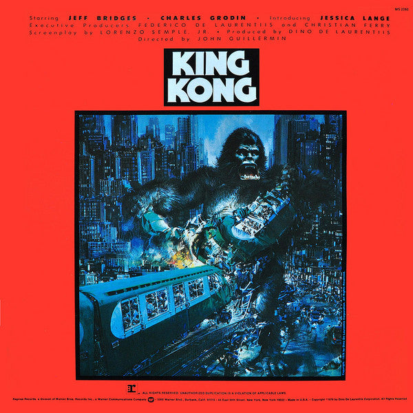 John Barry : King Kong (Original Sound Track) (LP, Album)