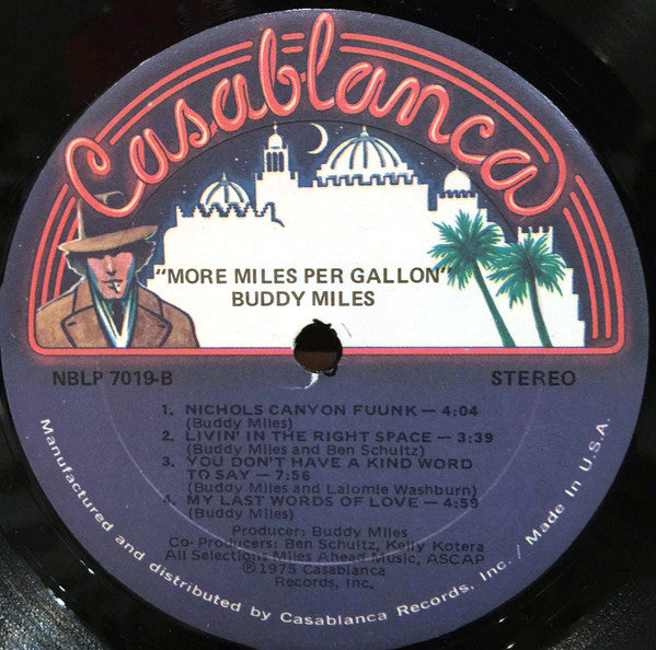 Buddy Miles ~ More Miles Per Gallon (Vinyl) - Djungel & Jazz