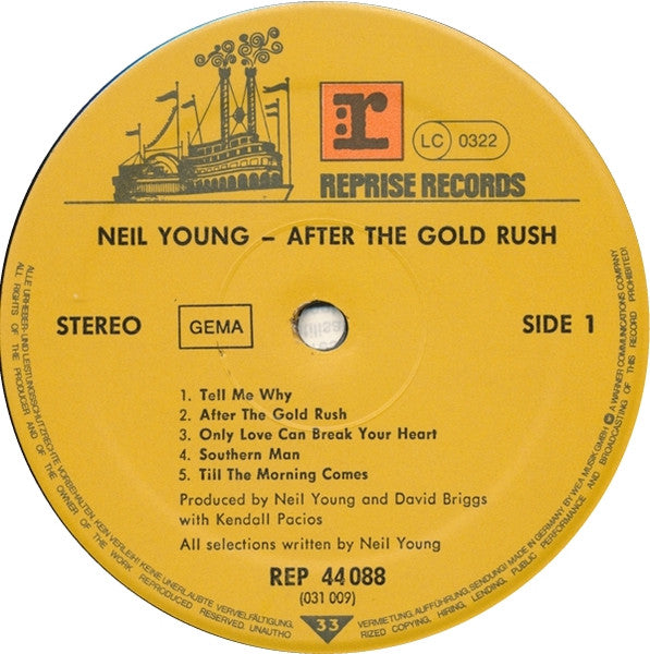 Neil Young ~ After The Gold Rush (Vinyl) - Djungel & Jazz