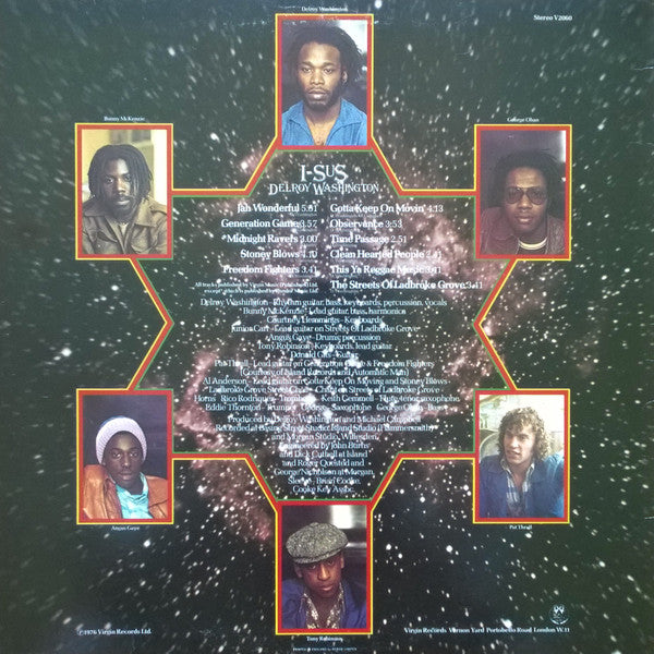 Delroy Washington : I-Sus (LP, Album)