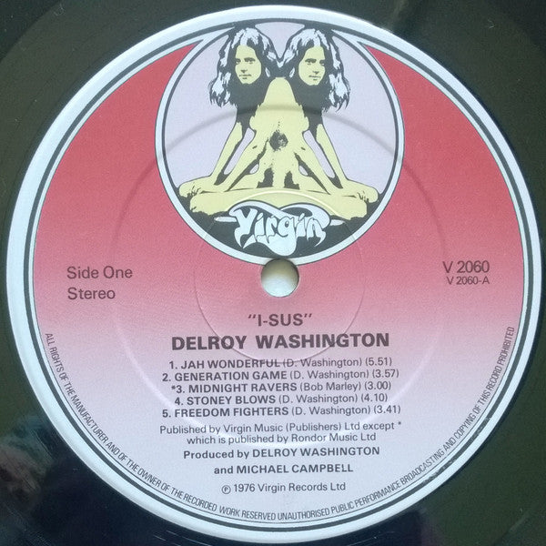 Delroy Washington : I-Sus (LP, Album)