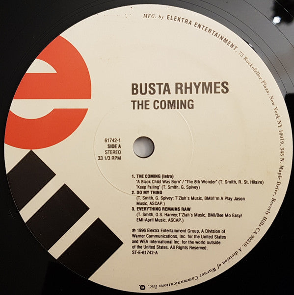 Busta Rhymes ~ The Coming (Vinyl) - Djungel & Jazz