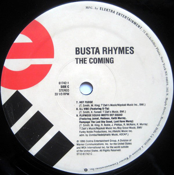 Busta Rhymes ~ The Coming (Vinyl) - Djungel & Jazz