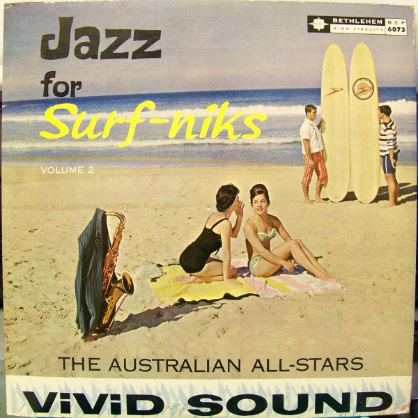 The Australian All-Stars ~ Jazz For Surf-niks Volume 2 (Vinyl) - Djungel & Jazz