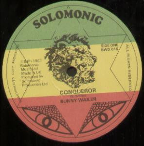 Bunny Wailer : Conqueror (12")