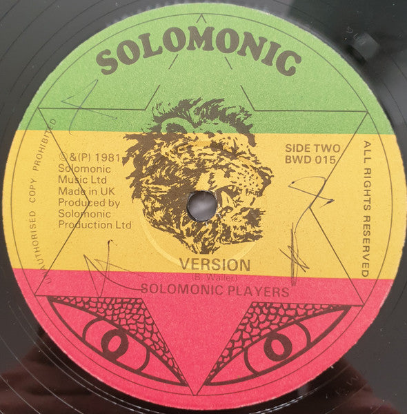 Bunny Wailer : Conqueror (12")