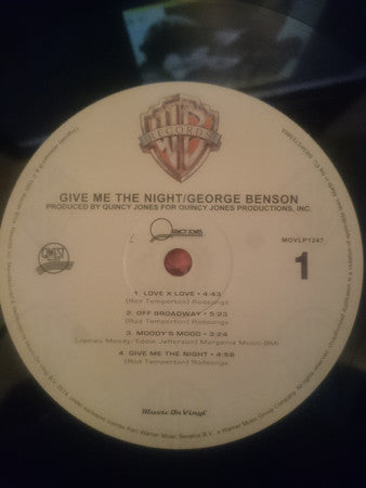 George Benson ~ Give Me The Night (Vinyl) - Djungel & Jazz