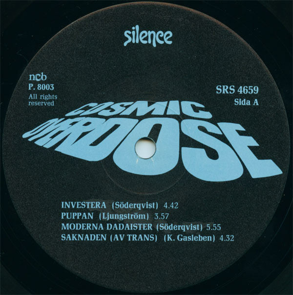 Cosmic Overdose ~ Dada Koko (Vinyl) - Djungel & Jazz