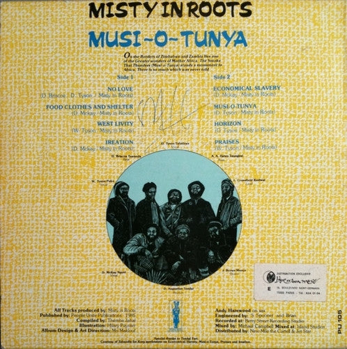 Misty In Roots : Musi-O-Tunya (LP, Album)
