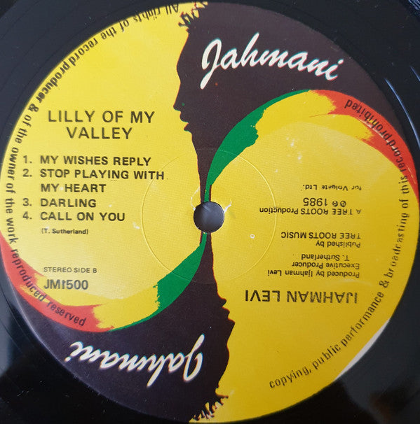 Ijahman Levi : Lilly Of My Valley (LP, Album)