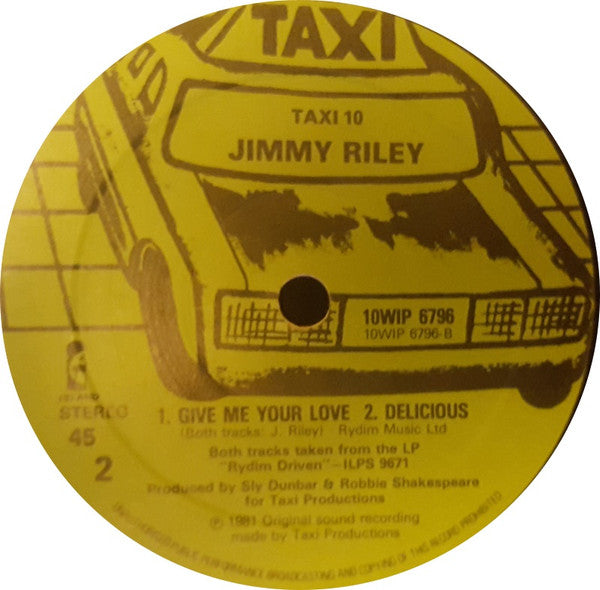 Jimmy Riley : Hey Love  (10")