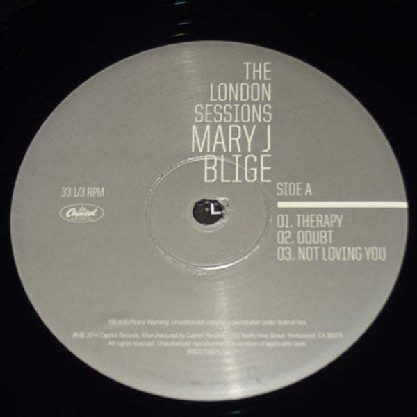 Mary J. Blige ~ The London Sessions (Vinyl) - Djungel & Jazz