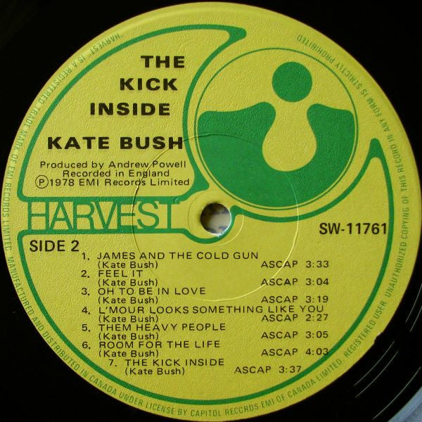 Kate Bush ~ The Kick Inside (Vinyl) - Djungel & Jazz