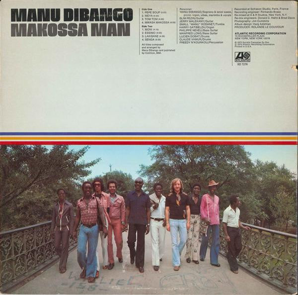 Manu Dibango : Makossa Man (LP, Album, RE, Pre)