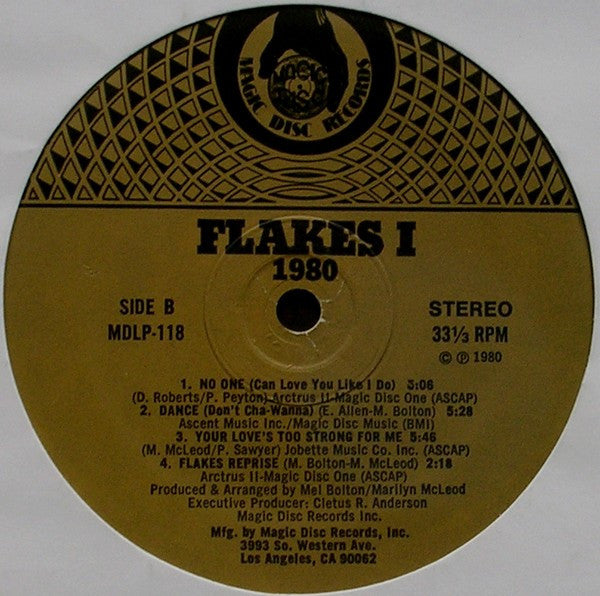 Flakes ~ Flakes I - 1980 (Vinyl) - Djungel & Jazz