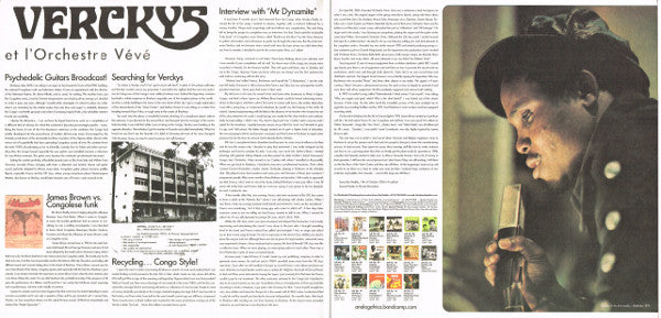 Verckys Et L' Orchestre Vévé ~ Congolese Funk, Afrobeat & Psychedelic Rumba 1969-1978 (Vinyl) - Djungel & Jazz