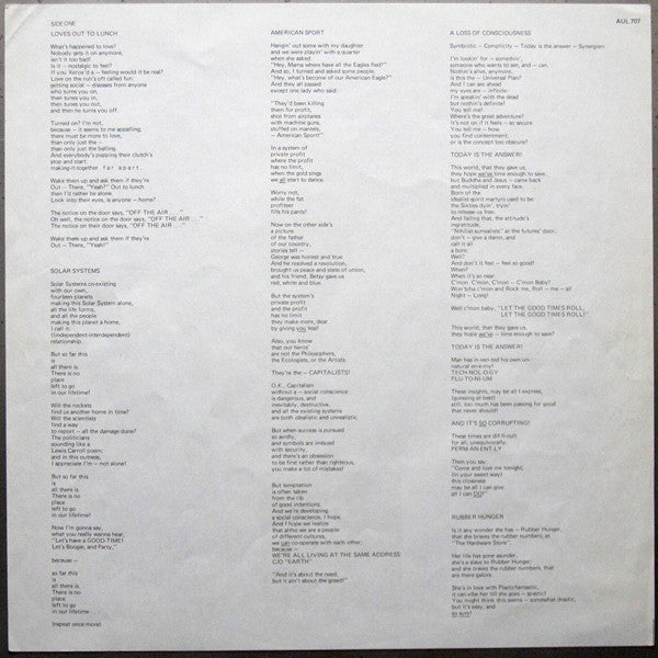 Annette Peacock ~ The Perfect Release (Vinyl) - Djungel & Jazz