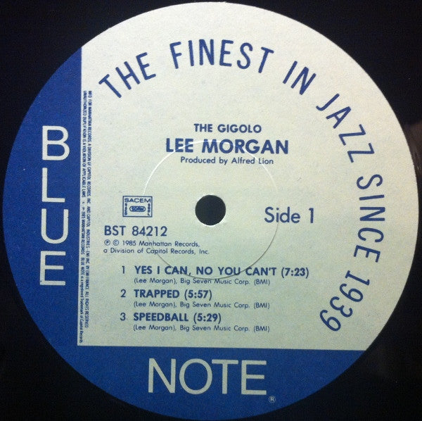 Lee Morgan : The Gigolo (LP, Album, RE, RM)