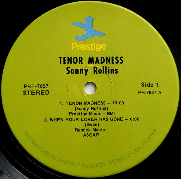 Sonny Rollins ~ Tenor Madness (Vinyl) - Djungel & Jazz