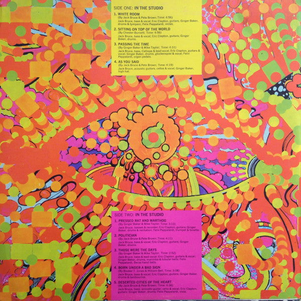 Cream  ~ Wheels Of Fire (Vinyl) - Djungel & Jazz