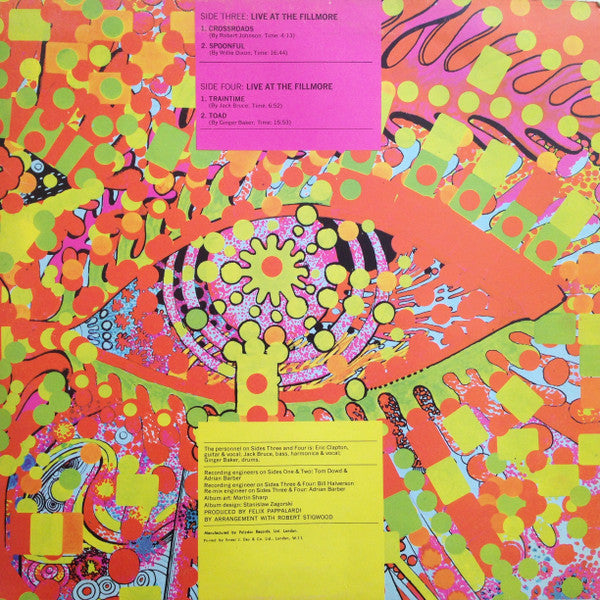 Cream  ~ Wheels Of Fire (Vinyl) - Djungel & Jazz