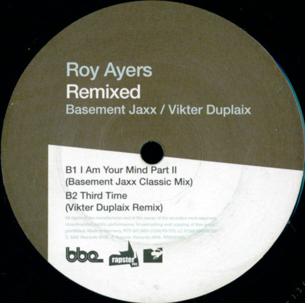 Roy Ayers : Virgin Ubiquity Remixed EP 4 (2x12", EP)