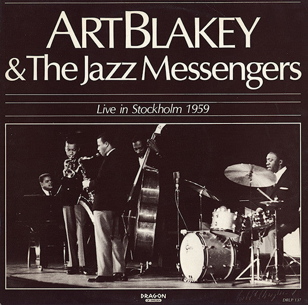 Art Blakey & The Jazz Messengers ~ Live In Stockholm 1959 (Vinyl) - Djungel & Jazz