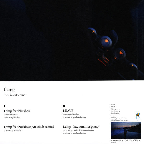 Haruka Nakamura : Lamp (12", Ltd + CD, Album, Promo, Pap)