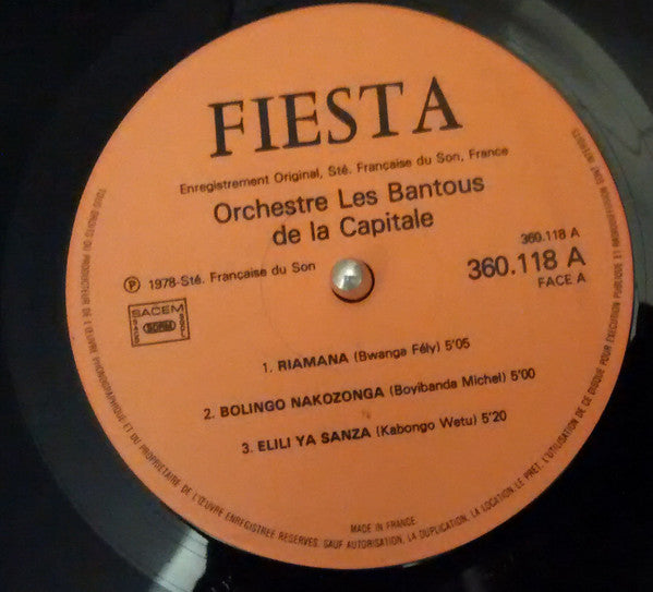 Les Bantous De La Capitale ~ Bakolo Mboka (Vinyl) - Djungel & Jazz