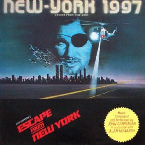 John Carpenter In Association With Alan Howarth ~ Escape From New York (Original Motion Picture Soundtrack) (Vinyl) - Djungel & Jazz